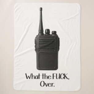 Was Fu*k über das lustige Walkie Talkie Icon Sherpadecke