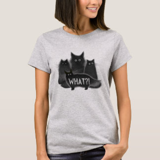 "Was?!" Funny Cat T-Shirt