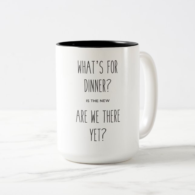 Was für Abendessen-Kaffee-Tasse ist Zweifarbige Tasse (VorderseiteRechts)