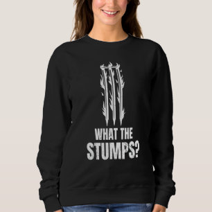 Was für ein Cricket-Player bleibt Sweatshirt