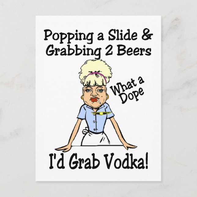 Was für ein Dope Postkarte (Vorderseite)