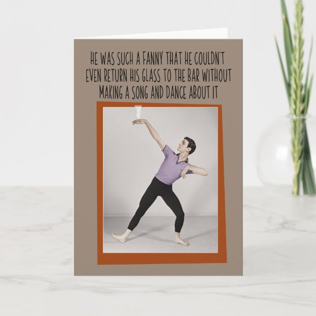 Was für ein Fanny! Karte (Vorderseite)