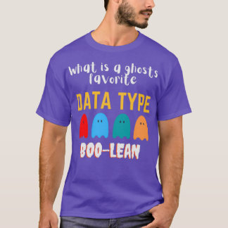 Was für ein Ghost favorisierter Datentyp BOOLEAN T-Shirt
