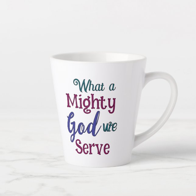 Was für ein Gott Milchtasse (Rechts)