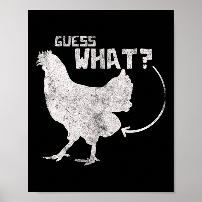 Was für ein Huhn  Poster (Vorne)
