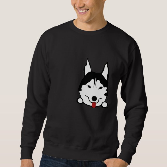 Was für ein Husky! Sweatshirt (Vorderseite)