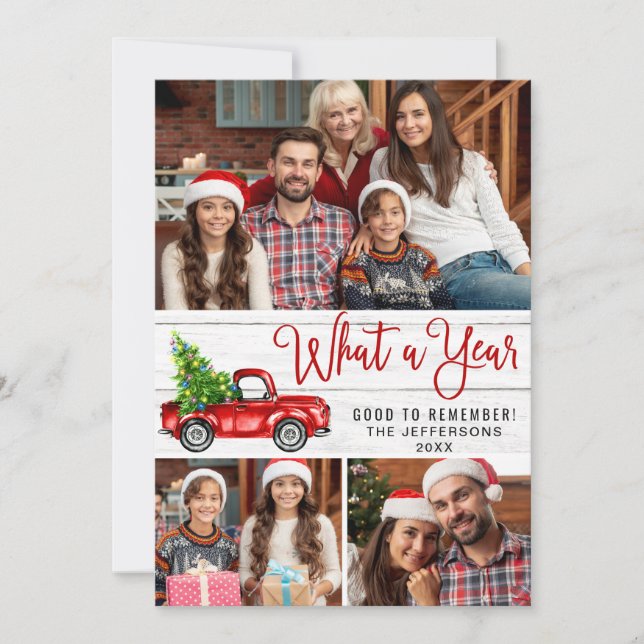 Was für ein Jahr Weihnachten Red Farm LKW 3 Foto (Vorderseite)