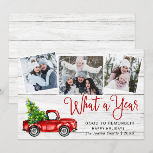 Was für ein Jahr Weihnachten Red Farm LKW 3 Foto