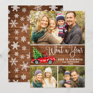 Was für ein Jahr Weihnachten Red Farm LKW 3 Foto