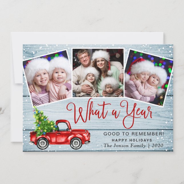 Was für ein Jahr Weihnachten Red Farm LKW 3 Foto (Vorderseite)