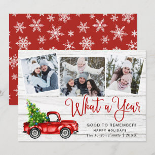 Was für ein Jahr Weihnachten Red Farm LKW 3 Foto
