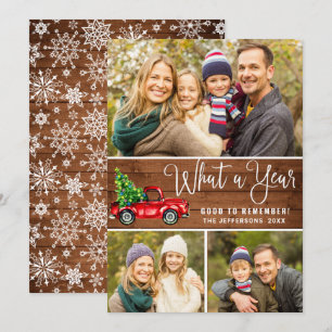 Was für ein Jahr Weihnachten Red Farm LKW 3 Foto B
