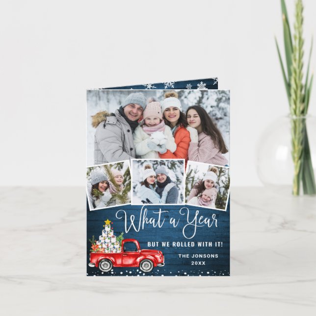 Was für ein Jahr Weihnachten Red Farm LKW 4 Foto (Vorderseite)