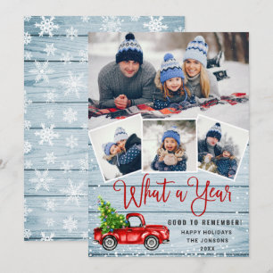 Was für ein Jahr Weihnachten Red Farm LKW 4 Foto