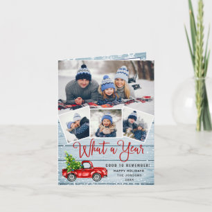 Was für ein Jahr Weihnachten Red Farm LKW 4 Foto