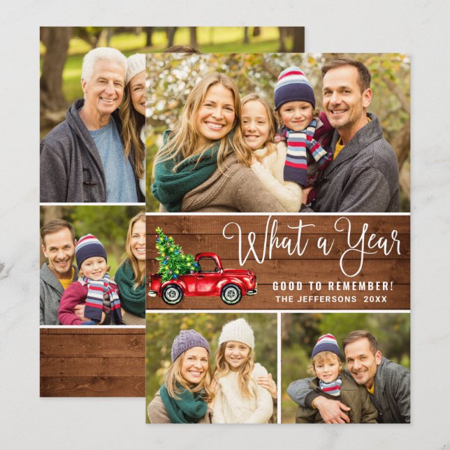 Was für ein Jahr Weihnachten Red Farm LKW 6 Foto B (Vorne/Hinten)