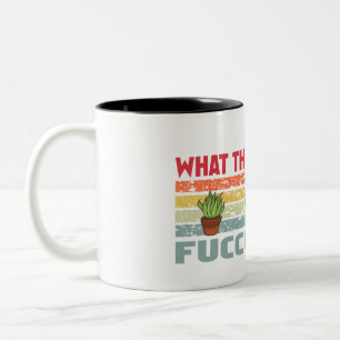 Was für ein Kernstück der Cactus Garening Sukkul Zweifarbige Tasse