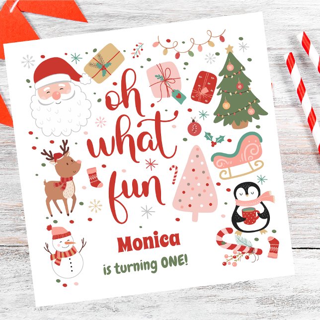 Was für ein lustiger Weihnachtsgeburtstag Serviette (Von Creator hochgeladen)