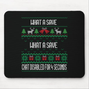 Was für ein Save Chat deaktiviert Vintage Retro Ro Mousepad