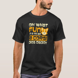 Was für ein Spaß Dady Corgi Weihnachten T-Shirt