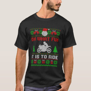 Was für ein Spaß es macht, Motorrad zu fahren, häs T-Shirt