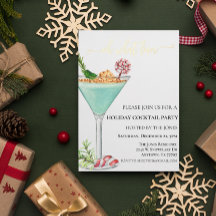 Was für ein Spaß Weihnachts Cocktail Party Foil