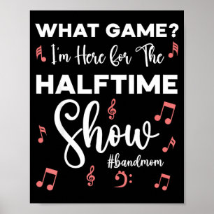 Was für ein Spiel gibt es hier für die Halbzeitsho Poster
