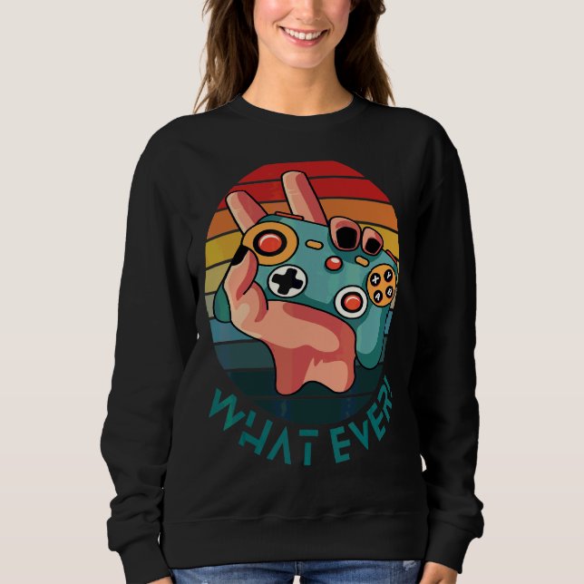 Was für ein Spiel Sweatshirt (Vorderseite)