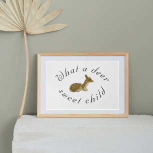 Was für ein süßes Baby-Baby-Baby Poster