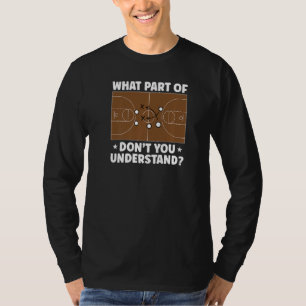 Was für ein Teil Basketball versteht ihr nicht? T-Shirt