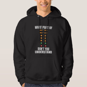 Was für ein Teil des Drag Racings Sie nicht verste Hoodie