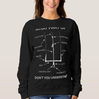Was für ein Teil des Kitesurfens Bar verstehen Sie Sweatshirt