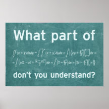 Was für ein Teil? - Math Poster