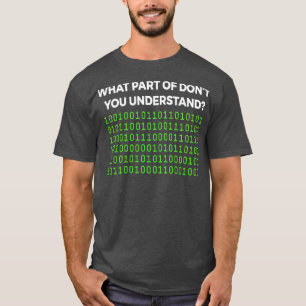 Was für ein Teil von Dont du verstehst Funny6 T-Shirt