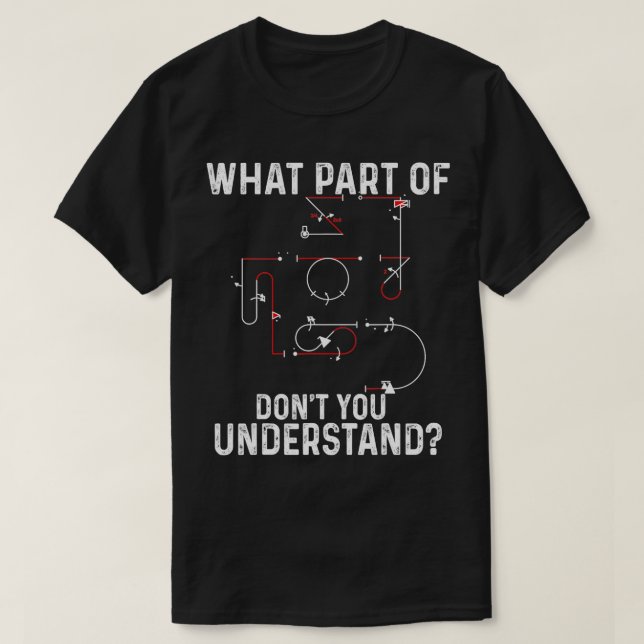 Was für ein Teil von Dont Sie verstehen Aerobatic  T-Shirt (Design vorne)
