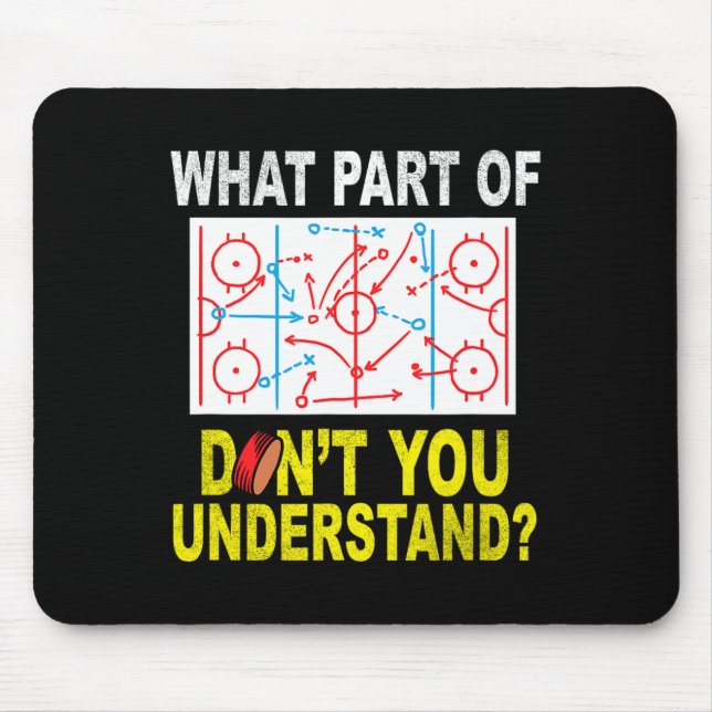 Was für ein Teil von Ihnen versteht keinen Spaß be Mousepad (Vorne)