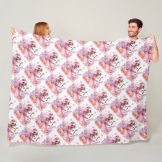 Was für ein Whimsical World Gal Fleecedecke