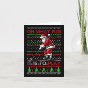 Was für ein Witz ist es, Weihnachten zu spielen Karte