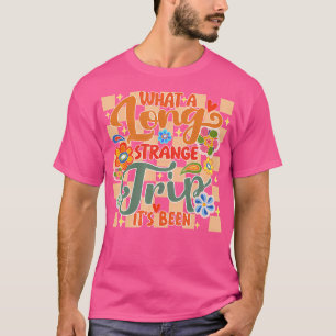 Was für eine lange Reise es war 70er Hippie Camp T-Shirt