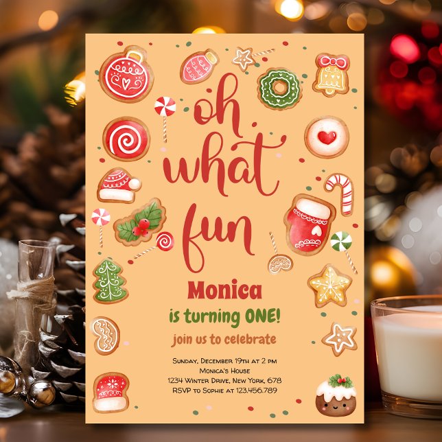 Was für eine lustige Weihnachtsfeier Einladung (Von Creator hochgeladen)