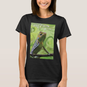 Was für eine verrückte Welt - eine besondere Lizar T-Shirt