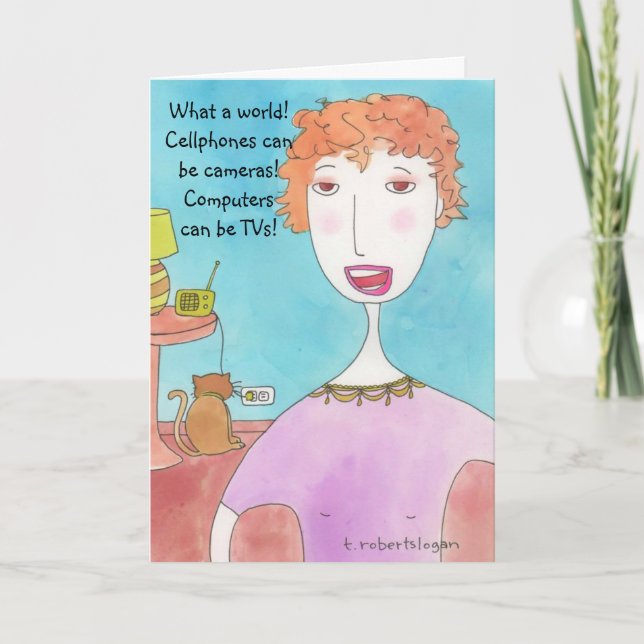 Was für eine Welt! Karte (Vorderseite)