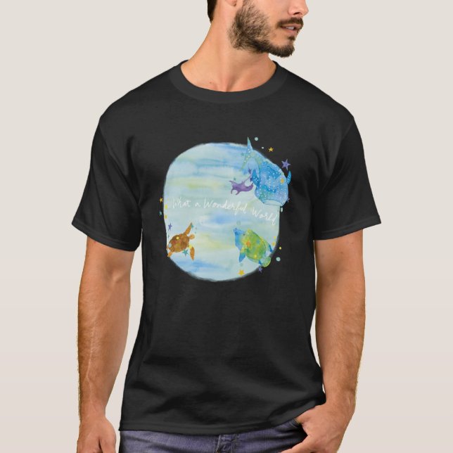 Was für eine wunderbare Welt T-Shirt (Vorderseite)