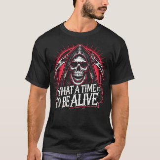 Was für eine Zeit am Leben ist T-Shirt