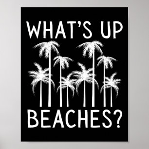 Was für Strände Friend Family Beach Urlaub Summ Poster