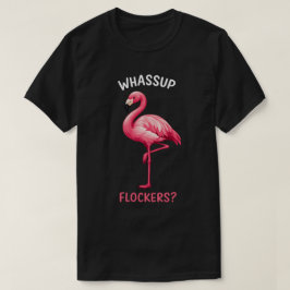 Was geht Flockers Lustiger Flamingo Sommer T-Shirt