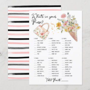 Was gibt es in eurem Purse Scooped Up Bridal-Spiel Einladung