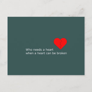 Was got die Liebe damit zu tun? Postkarte