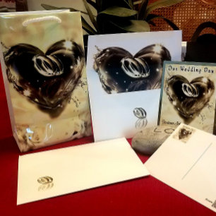 Was Gott Zusammengefügt Hat (Silber) Hochzeit Kleine Geschenktüte