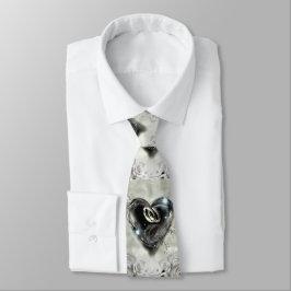 Was Gott zusammengelegt hat Wedding Necktie Krawatte